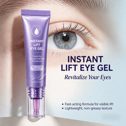 ✨Instant Lift Eye Gel – Smooth Wrinkles & Reduce the Look of Under-Eye Bags 👁️💜