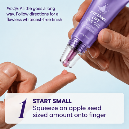 ✨Instant Lift Eye Gel – Smooth Wrinkles & Reduce the Look of Under-Eye Bags 👁️💜