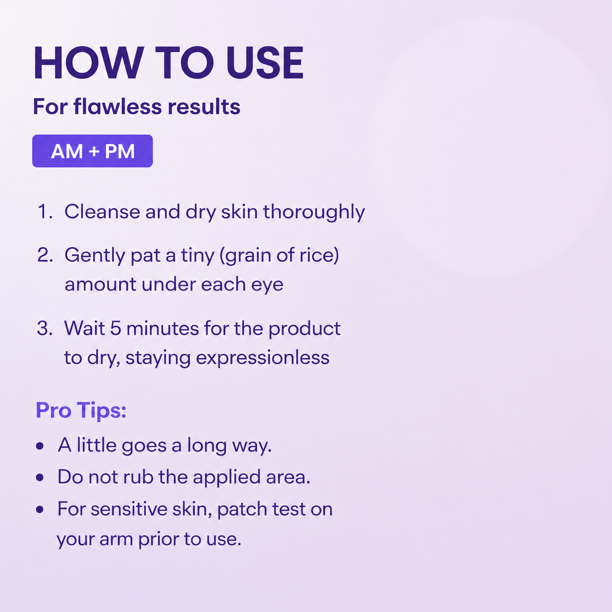 ✨Instant Lift Eye Gel – Smooth Wrinkles & Reduce the Look of Under-Eye Bags 👁️💜