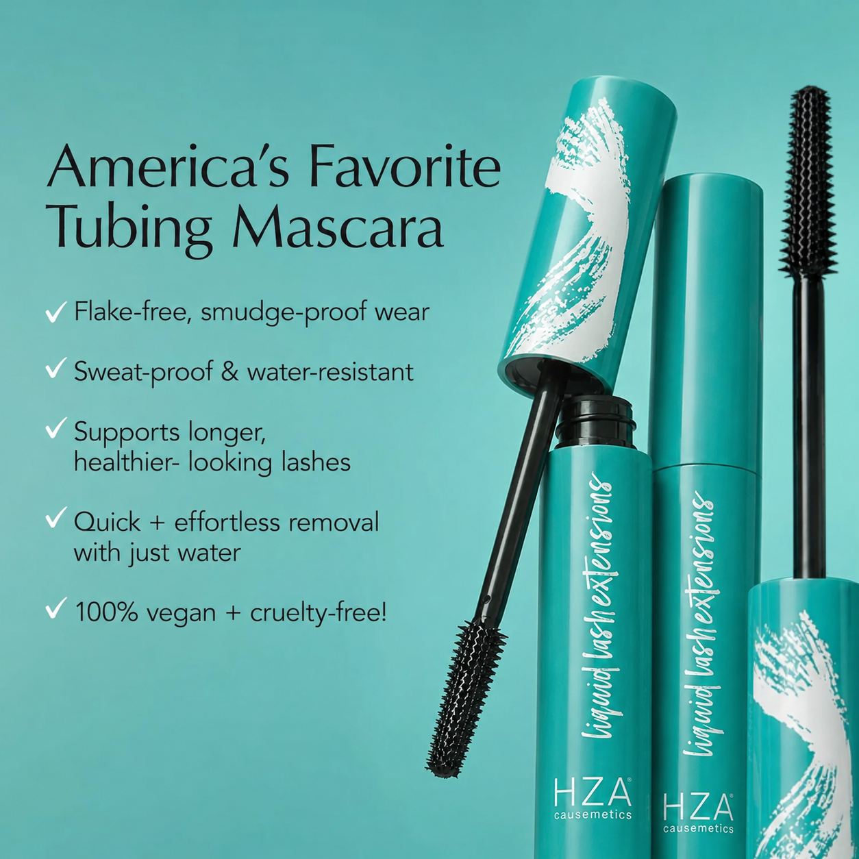 Lengthening Liquid Mascara for Long, Defined Lashes